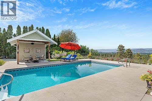 3022 Dunster Road, Kelowna, BC - Outdoor With In Ground Pool