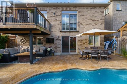 21 Shade Forest Trail, Hamilton, ON - Outdoor With In Ground Pool With Deck Patio Veranda With Exterior