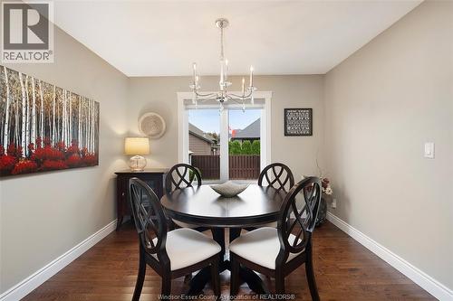 212 Woodycrest, Kingsville, ON - Indoor Photo Showing Dining Room