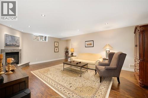 212 Woodycrest, Kingsville, ON - Indoor With Fireplace
