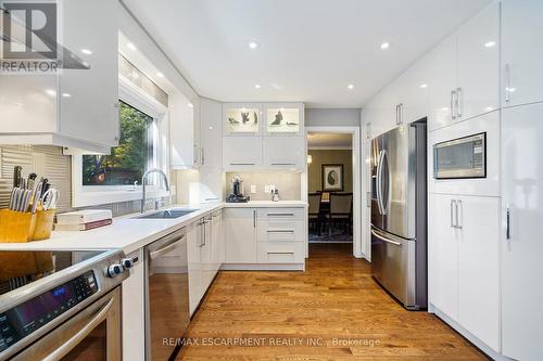 75 Terrace Drive, Hamilton, ON - Indoor Photo Showing Kitchen With Upgraded Kitchen