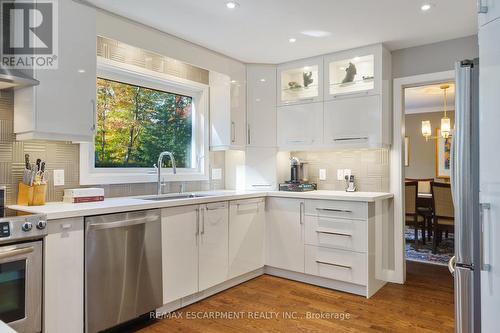 75 Terrace Drive, Hamilton, ON - Indoor Photo Showing Kitchen With Upgraded Kitchen