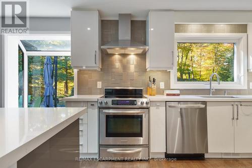 75 Terrace Drive, Hamilton, ON - Indoor Photo Showing Kitchen With Upgraded Kitchen
