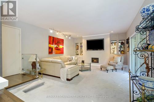 75 Terrace Drive, Hamilton, ON - Indoor Photo Showing Other Room With Fireplace