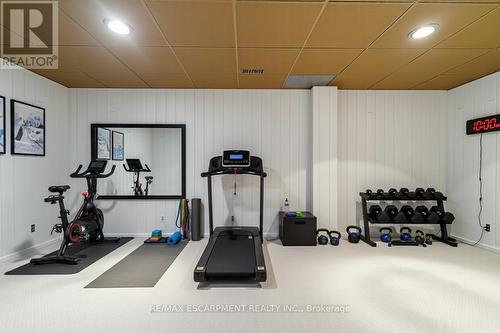 75 Terrace Drive, Hamilton, ON - Indoor Photo Showing Gym Room