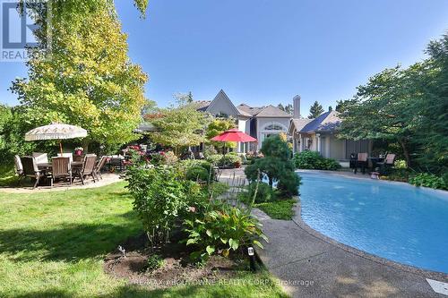 342 Pomona Avenue, Burlington, ON - Outdoor With In Ground Pool