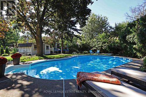 4231 Dunvegan Road, Burlington, ON - Outdoor With In Ground Pool With Backyard