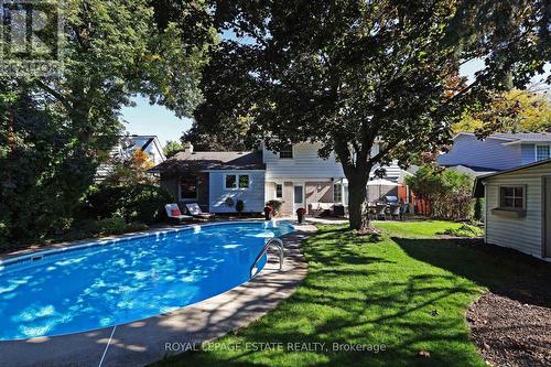4231 Dunvegan Road, Burlington, ON - Outdoor With In Ground Pool