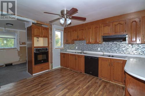 153 Town Circle Road, Pouch Cove, NL - Indoor Photo Showing Kitchen With Double Sink