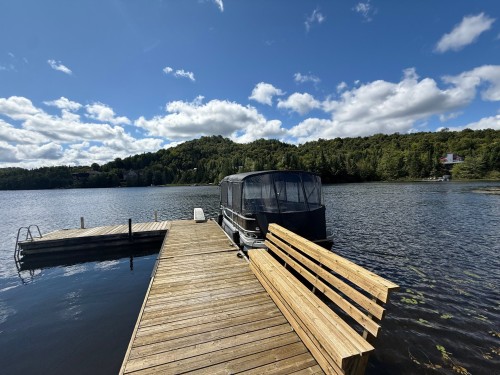 Bord de l'eau - 200 Ch. De Villandry, Saint-Adolphe-D'Howard, QC - Outdoor With Body Of Water With View