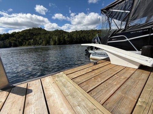 Bord de l'eau - 200 Ch. De Villandry, Saint-Adolphe-D'Howard, QC - Outdoor With Body Of Water