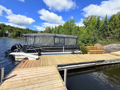 Bord de l'eau - 200 Ch. De Villandry, Saint-Adolphe-D'Howard, QC - Outdoor With Body Of Water