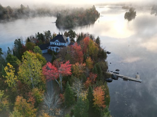 Bord de l'eau - 200 Ch. De Villandry, Saint-Adolphe-D'Howard, QC - Outdoor With Body Of Water With View
