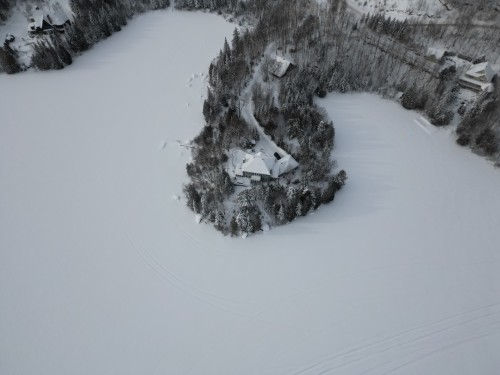Photo aérienne - 200 Ch. De Villandry, Saint-Adolphe-D'Howard, QC - Outdoor With Body Of Water With View