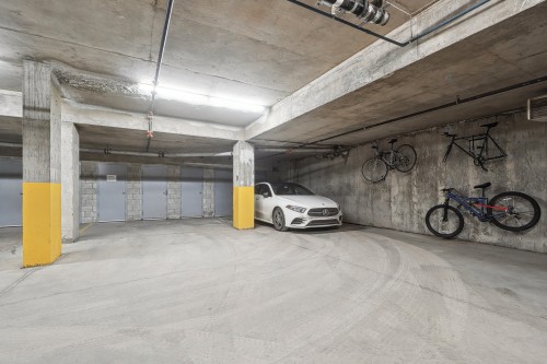 Garage - 512-1450 Rue Parthenais, Montréal (Ville-Marie), QC - Indoor Photo Showing Garage