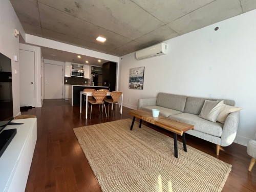 Vue d'ensemble - 512-1450 Rue Parthenais, Montréal (Ville-Marie), QC - Indoor Photo Showing Living Room