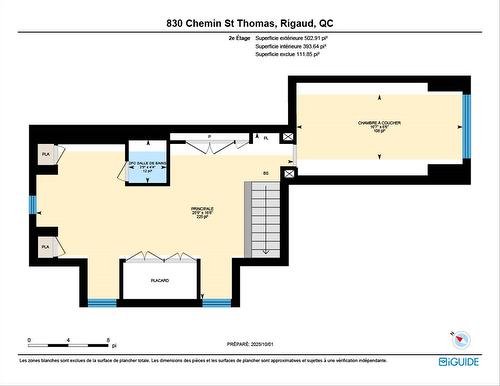 Plan (croquis) - 830 Ch. St-Thomas, Rigaud, QC - Other