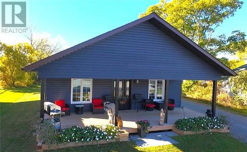 29 Vankoughnet  St. E., Little Current, ON - Outdoor With Deck Patio Veranda