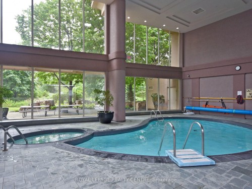 601-50 Eglinton Avenue W, Mississauga, ON - Indoor Photo Showing Other Room With In Ground Pool