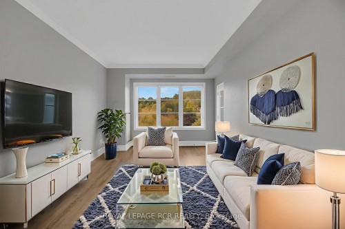 403-60 Ann Street, Caledon, ON - Indoor Photo Showing Living Room