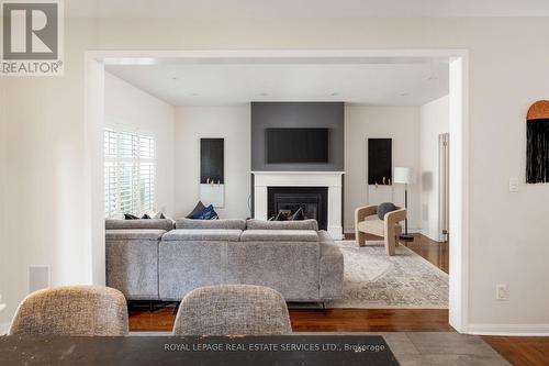 2202 Brookhaven Crescent, Oakville, ON - Indoor With Fireplace