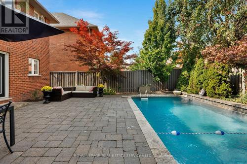 2202 Brookhaven Crescent, Oakville, ON - Outdoor With In Ground Pool