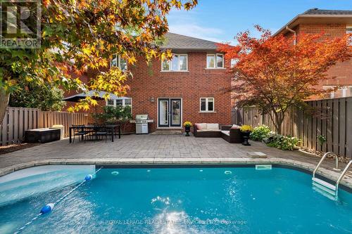 2202 Brookhaven Crescent, Oakville, ON - Outdoor With In Ground Pool