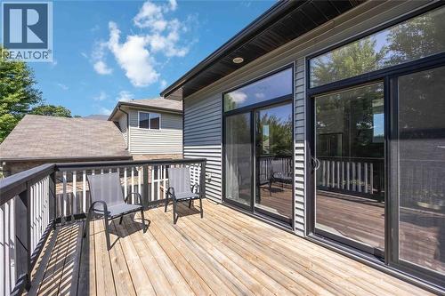 209 Meadowlark Lane, Sarnia, ON - Outdoor With Deck Patio Veranda With Exterior