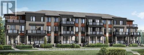 70 - 80 Knotsberry Circle, Brampton, ON - Outdoor With Balcony With Facade