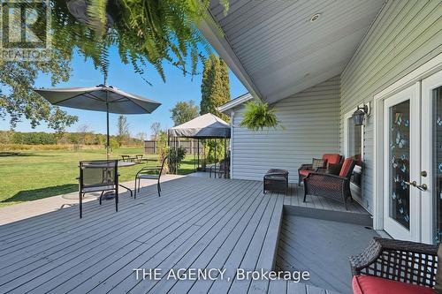 6359 Lyons Creek Road, Niagara Falls (Lyons Creek), ON - Outdoor With Deck Patio Veranda With Exterior