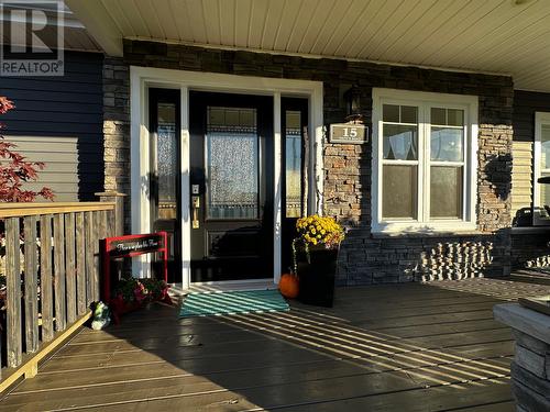 15 Ivany'S Road, Grand Falls-Windsor, NL - Outdoor With Deck Patio Veranda