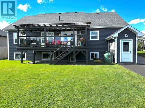15 Ivany'S Road, Grand Falls-Windsor, NL - Outdoor With Deck Patio Veranda