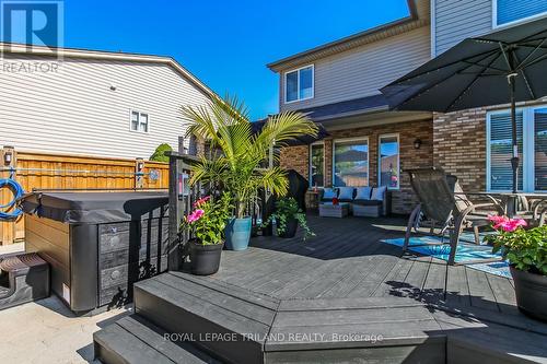 6696 Beattie Street, London South (South V), ON - Outdoor With Deck Patio Veranda With Exterior