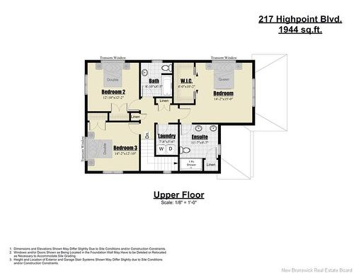 217 Highpoint Blvd, Fredericton, NB 