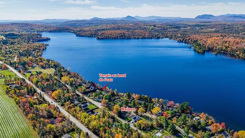Vue d'ensemble - 1242 Rue Des Tourterelles, Magog, QC - Outdoor With Body Of Water With View