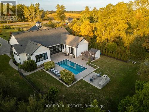 2439 Garrison Road, Fort Erie (Ridgeway), ON - Outdoor With In Ground Pool With View