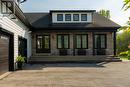 Exposed Aggregate Covered Porch - 2439 Garrison Road, Fort Erie (Ridgeway), ON  - Outdoor 