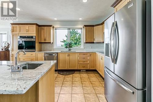 2507 Navanod Road, Sudbury, ON - Indoor Photo Showing Kitchen With Stainless Steel Kitchen With Upgraded Kitchen