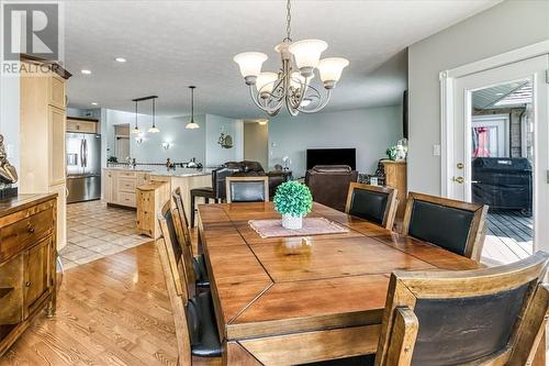 2507 Navanod Road, Sudbury, ON - Indoor Photo Showing Dining Room