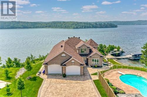 2507 Navanod Road, Sudbury, ON - Outdoor With Body Of Water With View