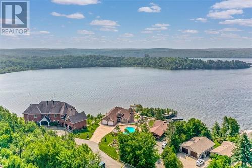 2507 Navanod Road, Sudbury, ON - Outdoor With Body Of Water With View