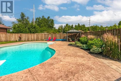2507 Navanod Road, Sudbury, ON - Outdoor With In Ground Pool
