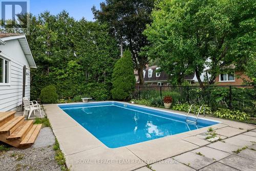 968 Walkley Road, Ottawa, ON - Outdoor With In Ground Pool