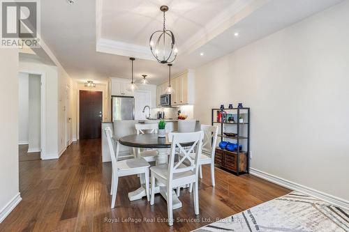 202 - 70 Stewart Street, Oakville (Co Central), ON - Indoor Photo Showing Dining Room