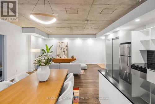 Open concept Living Room, Kitchen, Dining Room - 315 - 650 King Street W, Toronto, ON - Indoor