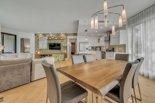 Dining room - 402-1440 Av. Du Maire-Beaulieu, Québec (Sainte-Foy/Sillery/Cap-Rouge), QC - Indoor Photo Showing Dining Room