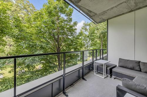 Balcony - 402-1440 Av. Du Maire-Beaulieu, Québec (Sainte-Foy/Sillery/Cap-Rouge), QC - Outdoor With Exterior