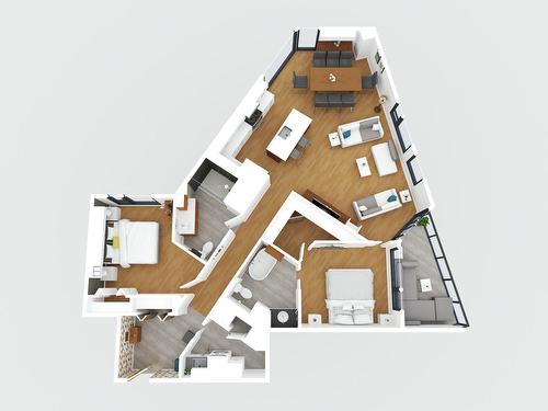 Drawing (sketch) - 402-1440 Av. Du Maire-Beaulieu, Québec (Sainte-Foy/Sillery/Cap-Rouge), QC - Other