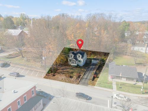 Aerial photo - 195 Rue Principale S., Waterville, QC - Outdoor With View