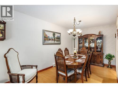1075 Bernard Avenue Unit# 301, Kelowna, BC - Indoor Photo Showing Dining Room